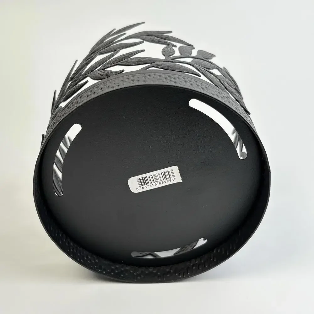 Bath and Body Works  Modern Branches 3-Wick Candle Holder Black (For 4" candle) - Picture 4 of 4